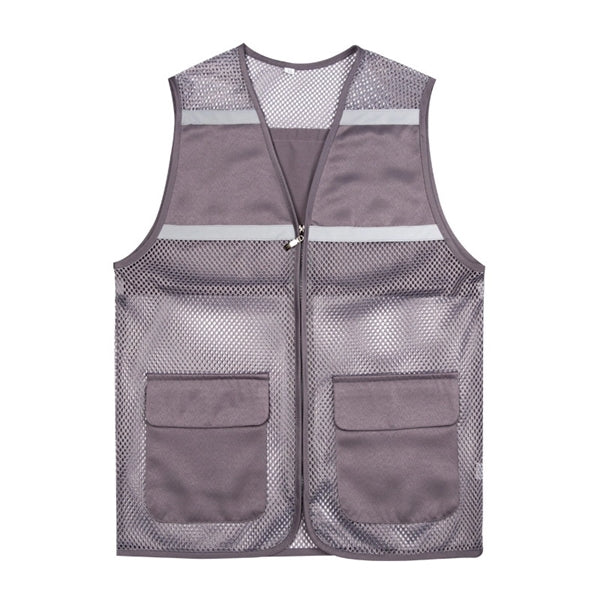 Reflective Mesh Safety Vest W/ Pocket