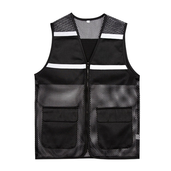 Reflective Mesh Safety Vest W/ Pocket