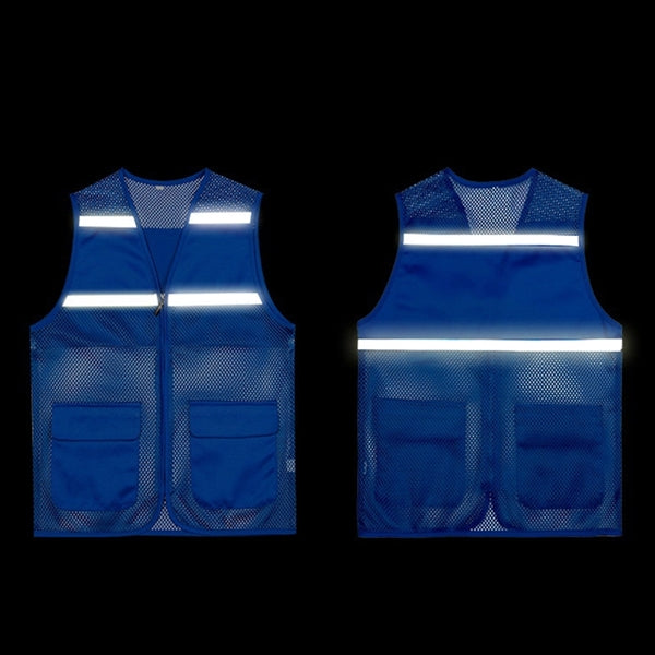 Reflective Mesh Safety Vest W/ Pocket