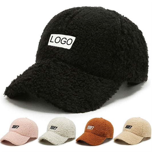 Adjustable Woolen Baseball Cap
