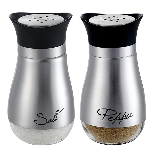 Salt and Pepper Shaker Stainless Steel Bottle Seasoning Cans