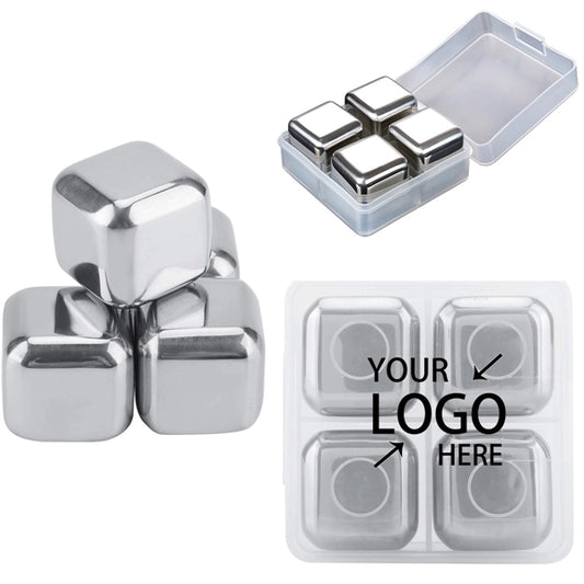 Stainless Steel Metal Ice Cubes