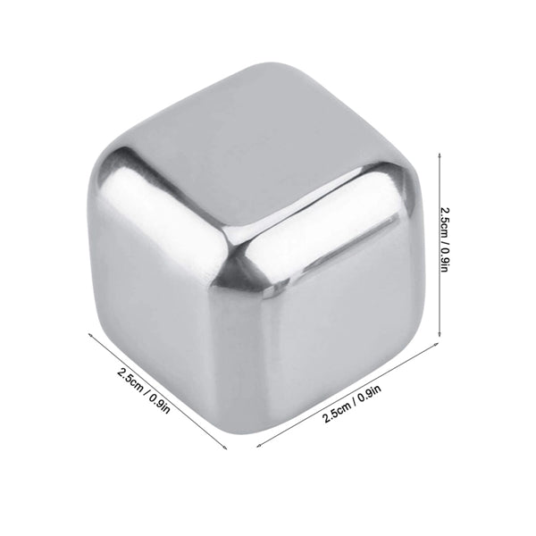 Stainless Steel Metal Ice Cubes