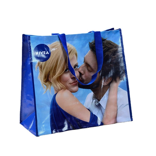 Glossy Laminated PP Woven Tote Bag