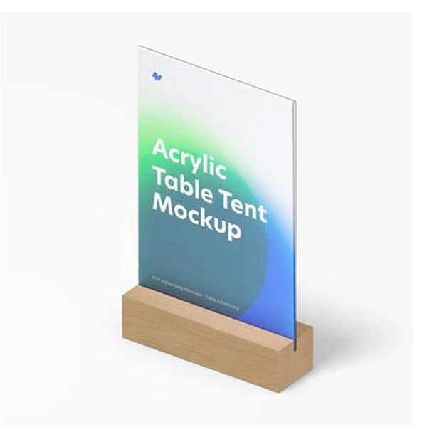 Lucite Acrylic Plaques Awards Table Tent Stand