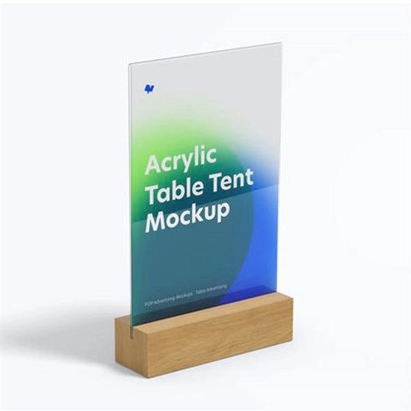 Lucite Acrylic Plaques Awards Table Tent Stand