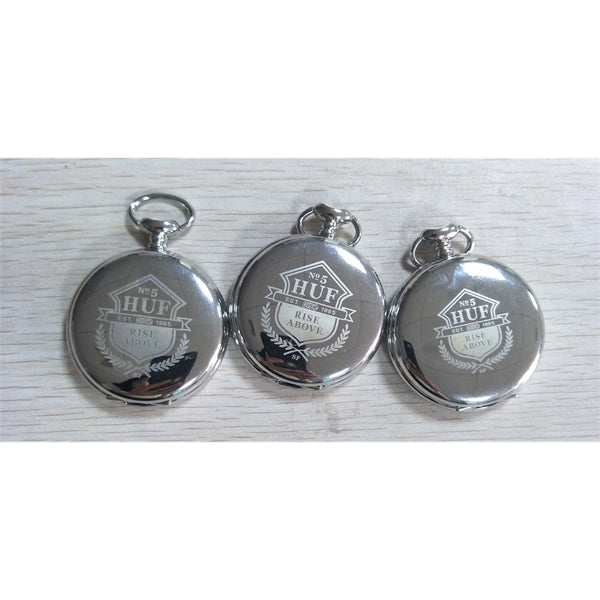 Gold or Silver Pocket Watch w/ Chain