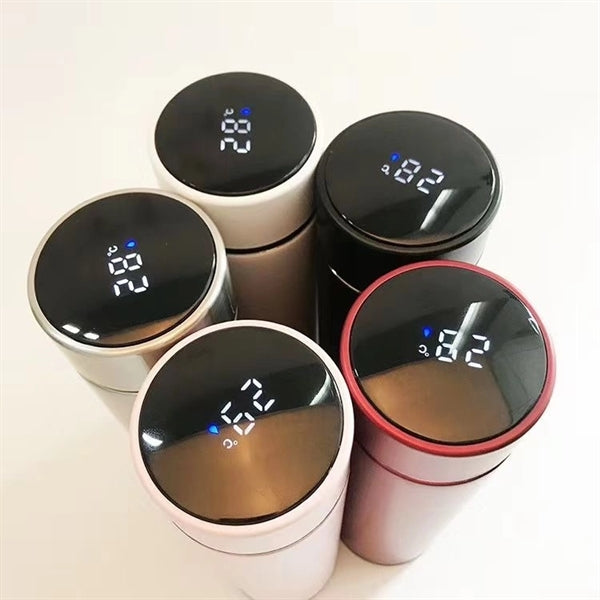 Stainless Steel Digital Display Smart Thermos Cup