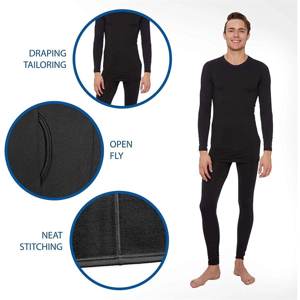 Men's Ultra Soft Thermal Underwear Set