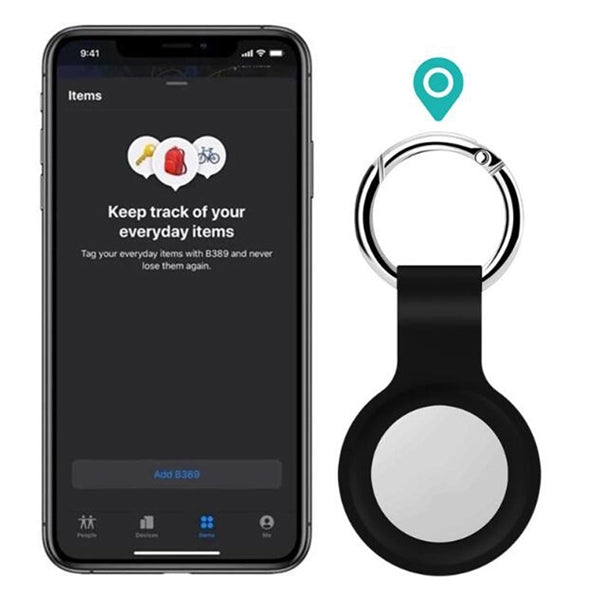 Tags Keychain Silicone Protective Cover