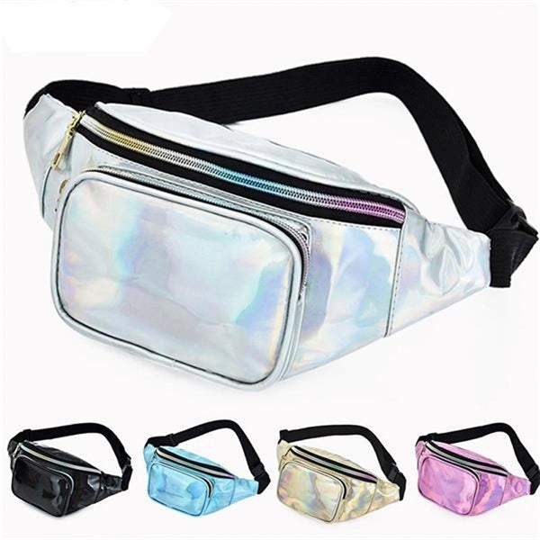 Laser PU Fashion Waist Bag