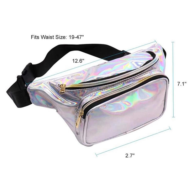 Laser PU Fashion Waist Bag