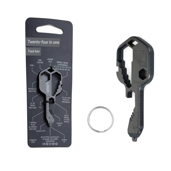 Key Shaped Pocket Multi Tool