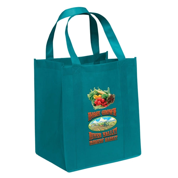 100gsm Non-Woven Grocery Tote Bag 13" x 15"