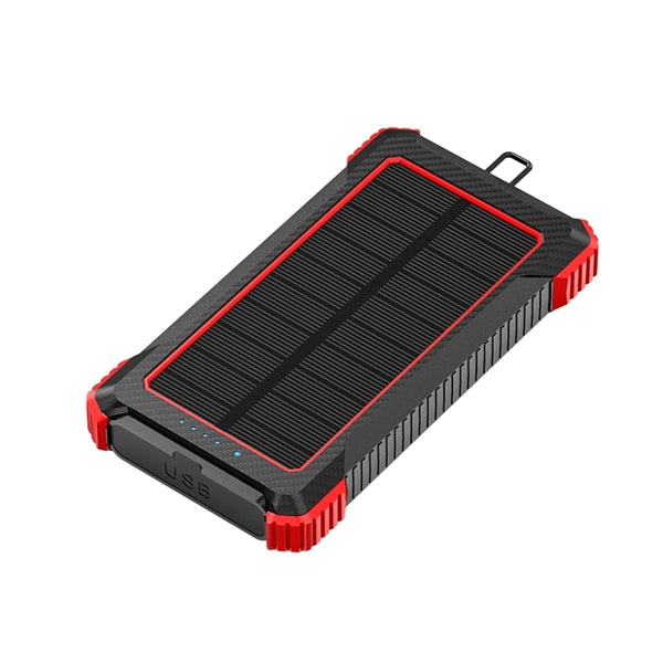 Outdoor Sport Solar Power Bank 10000mAh With LED Light
