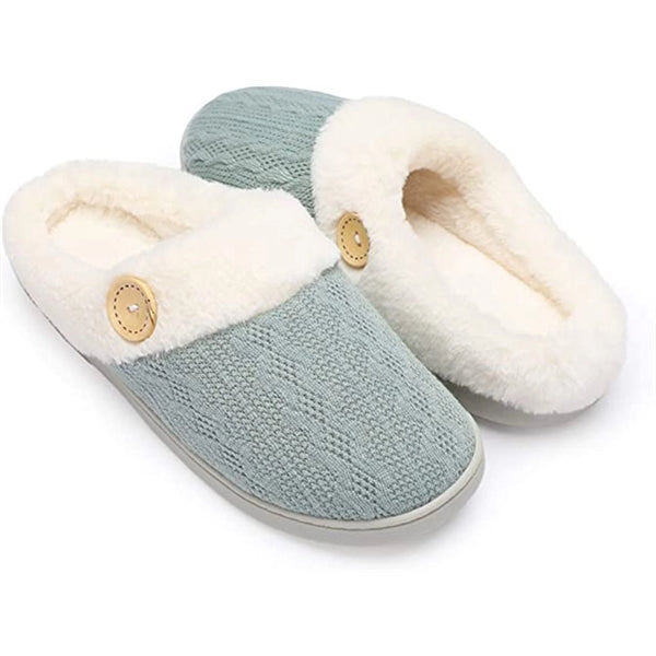 Warm Comfy Memory Foam House Slippers