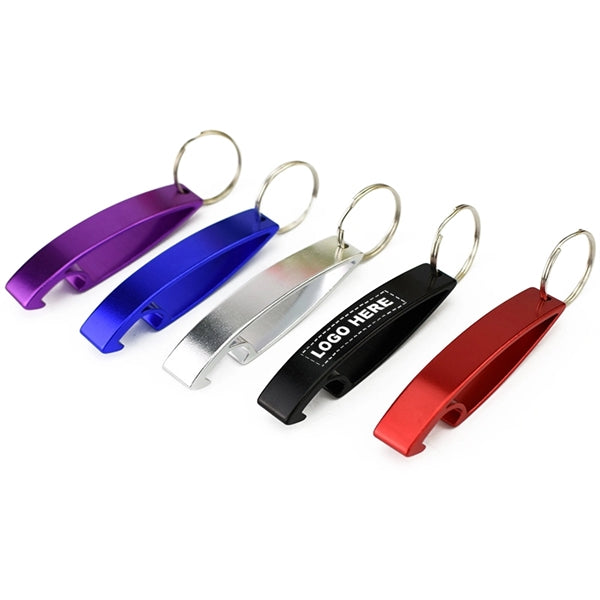 Eye Shaped Aluminium Bottle Opener Keychain