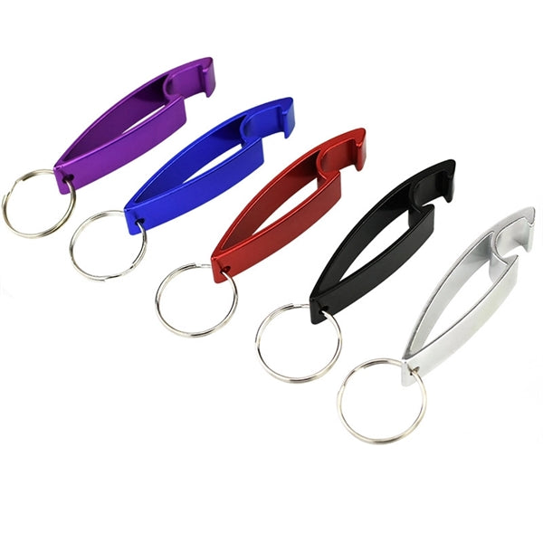 Eye Shaped Aluminium Bottle Opener Keychain