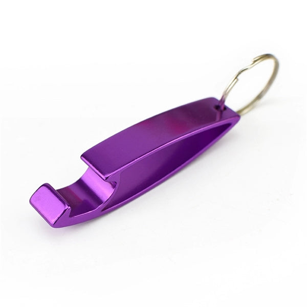 Eye Shaped Aluminium Bottle Opener Keychain