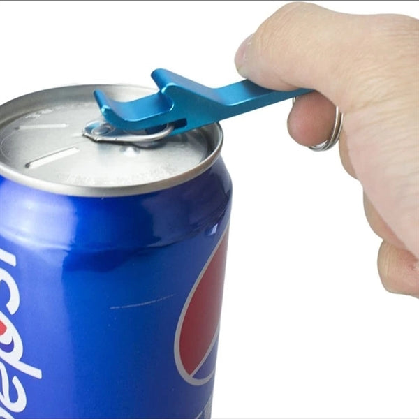 Engraved Aluminum Bottle/Can Opener w/ Key Ring