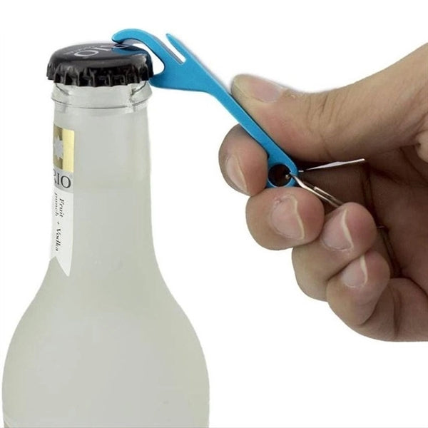 Engraved Aluminum Bottle/Can Opener w/ Key Ring