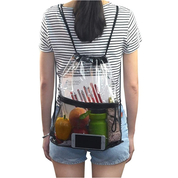 PVC Drawstring Backpack