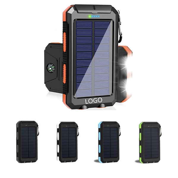 20000mAh Portable Solar Power Bank