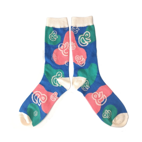 Knitted Crew Polyester Socks