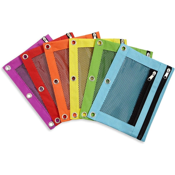 3 Ring Binder Bag w/Zipper