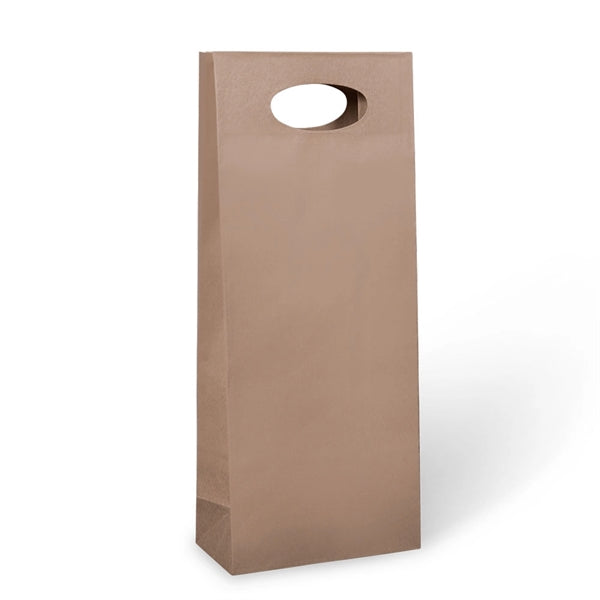 Natural Brown Kraft Paper Bag w/ Die Cut Handle