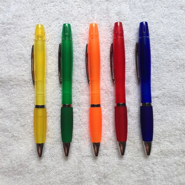 Imprinted Twin Write Highlighter Pen