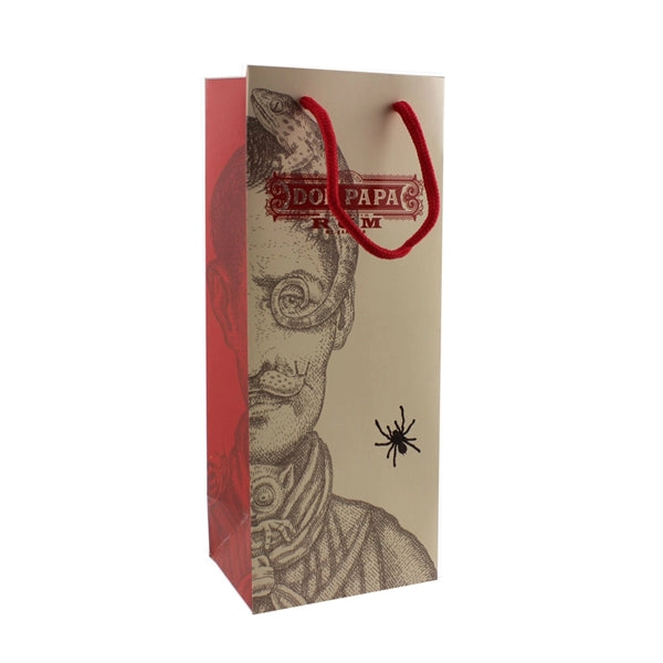 Wine Euro Tote Bag w/ Rope Handle