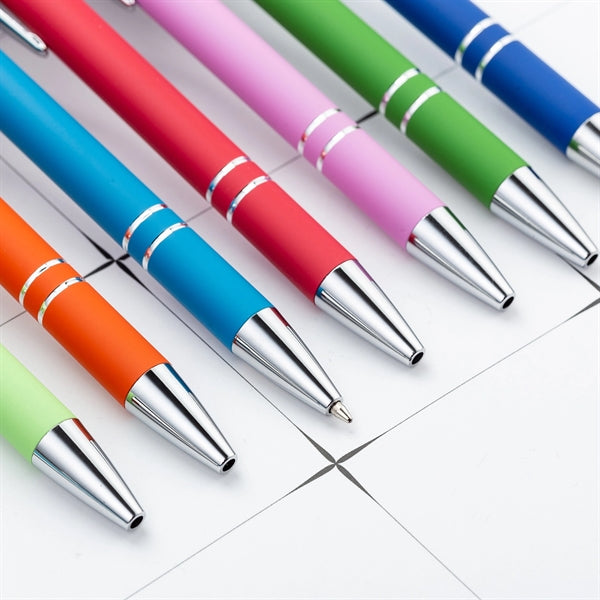 Metal Click Action Ball Point Pen