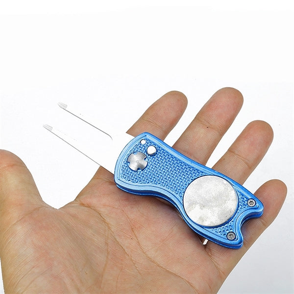 Stainless Steel Foldable Golf Divot Tool
