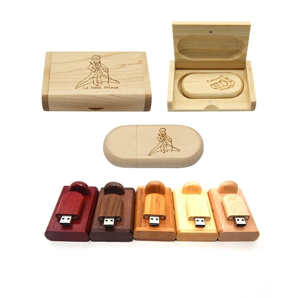 16 GB Wood High Speed USB Flash Drive Set