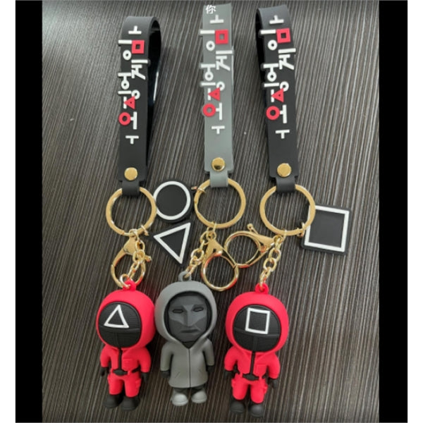 Squid Game Figurine w/ Custom Emboss Strap