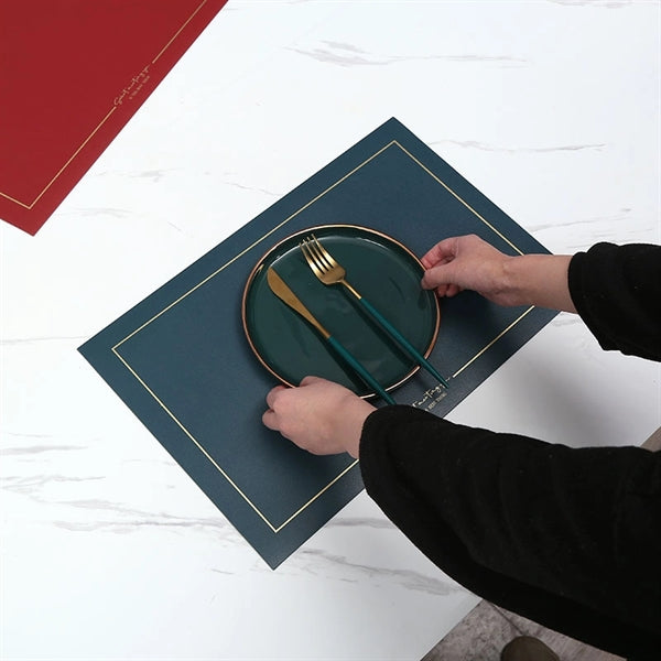 Golden Frame Placemat