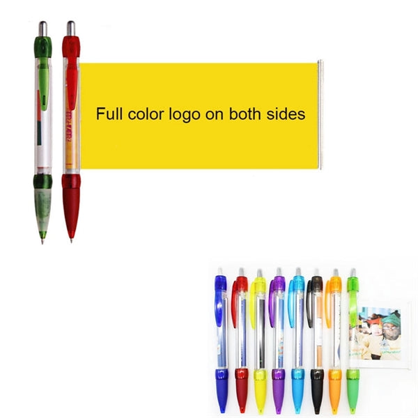 Pen with Pull Out Banner