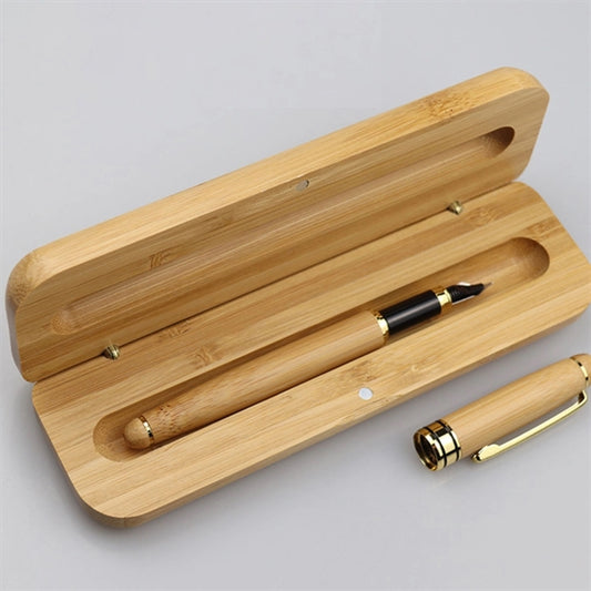 Bamboo Pen Case Business Gift Ballpoint