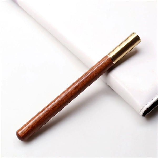 Business Office Brass Wooden Ballpoint Pen
