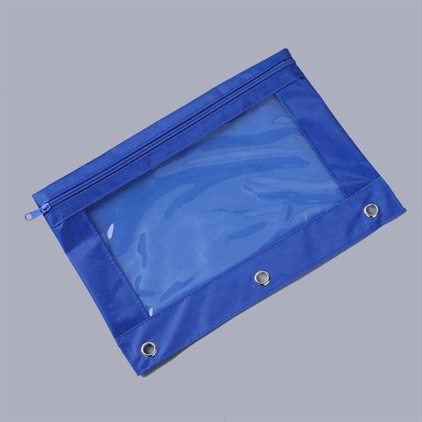 B5 3-Ring Pencil Pouch Binder