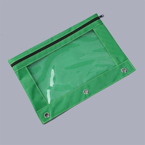 B5 3-Ring Pencil Pouch Binder