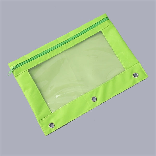 B5 3-Ring Pencil Pouch Binder