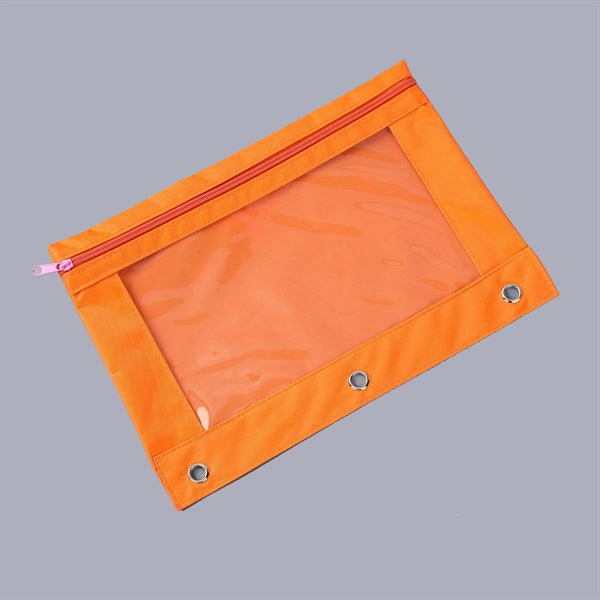 B5 3-Ring Pencil Pouch Binder
