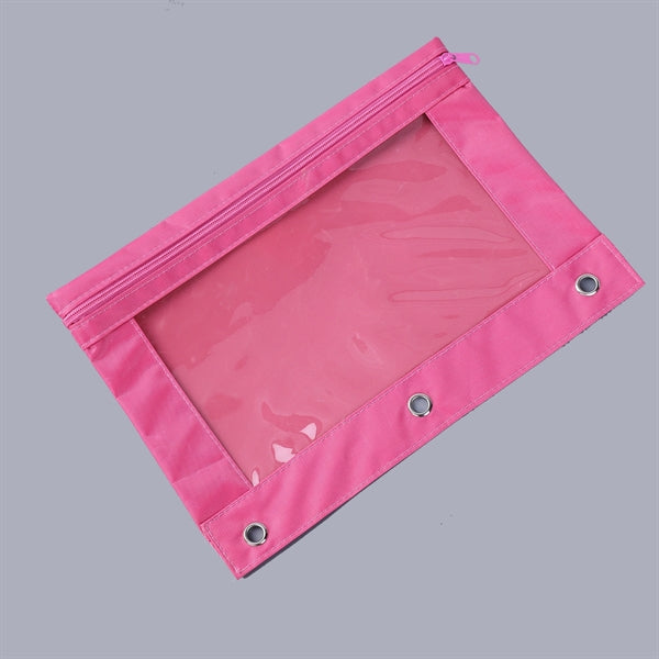 B5 3-Ring Pencil Pouch Binder