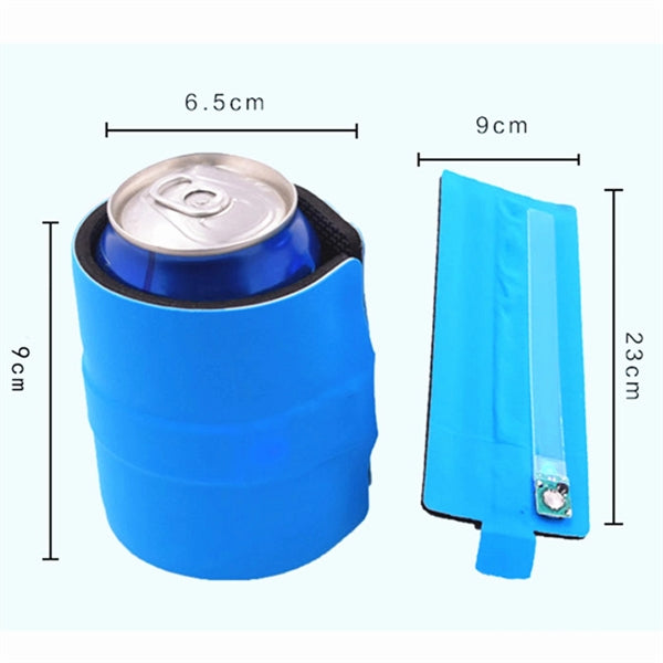 Slap LED Drink Wrap Can Cooler