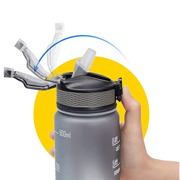 Sport Water Bottle with Straw