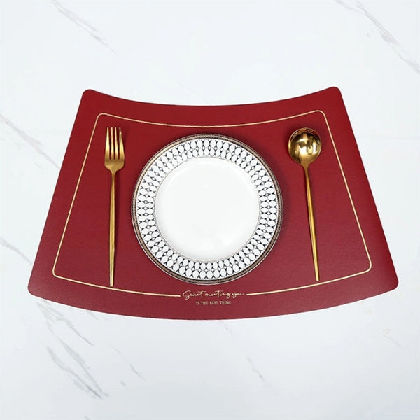 Faux Leather Table Placemats