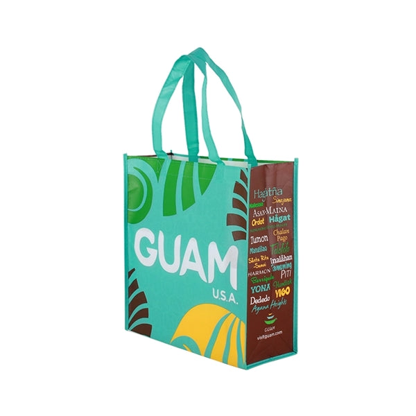 Recycled Matte Laminated Non-Woven Shopping Tote Bag