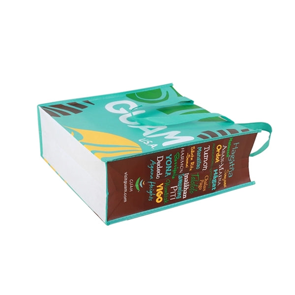 Recycled Matte Laminated Non-Woven Shopping Tote Bag